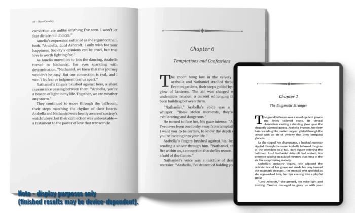 Romancienta Full display copy